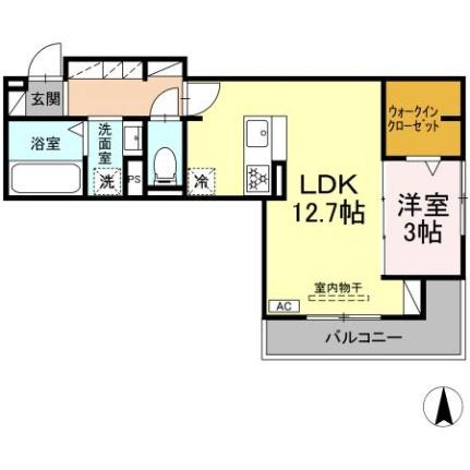 （仮称）ＤーＲＯＯＭ沼津市高島町 202｜静岡県沼津市高島町(賃貸アパート1LDK・2階・42.01㎡)の写真 その2