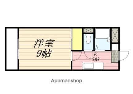 アオバマンション 203｜静岡県浜松市中央区高丘東２丁目(賃貸マンション1K・2階・26.07㎡)の写真 その2