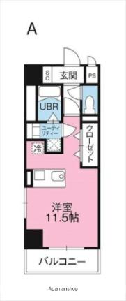 Ｍｏｎｄｏ　Ｆｕｊｉ　III 603｜静岡県富士市緑町(賃貸マンション1R・6階・31.63㎡)の写真 その2