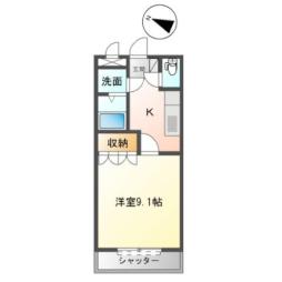 桜木駅 3.4万円