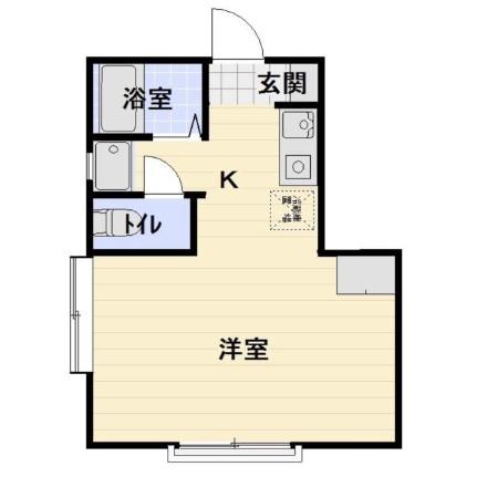 イーグルＩ 102｜静岡県静岡市駿河区みずほ４丁目(賃貸マンション1R・1階・24.70㎡)の写真 その2