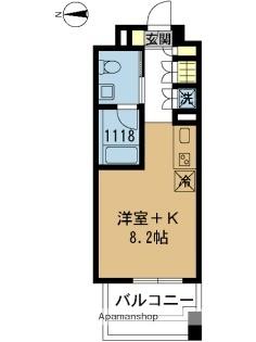 白川公園パークマンション ｜愛知県名古屋市中区栄２丁目(賃貸マンション1R・2階・23.86㎡)の写真 その2