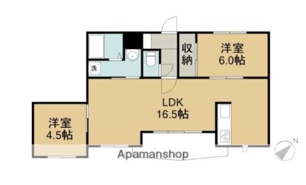 ロス・トーレンス 302｜三重県四日市市別名５丁目(賃貸マンション2LDK・3階・57.76㎡)の写真 その2