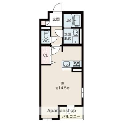 仮称）四日市市元町マンション 201｜三重県四日市市元町(賃貸マンション1R・2階・37.19㎡)の写真 その2