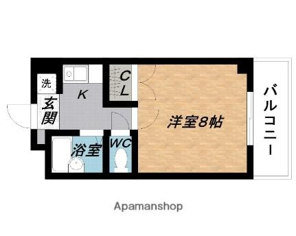 グリーンコーポ東町 ｜三重県名張市東町(賃貸マンション1K・3階・25.26㎡)の写真 その2