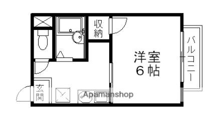 エスポワール 101｜滋賀県彦根市大藪町(賃貸アパート1K・1階・18.90㎡)の写真 その2