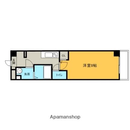 ＫＤＸレジデンス南草津 1304｜滋賀県草津市南草津１丁目(賃貸マンション1K・13階・28.00㎡)の写真 その2