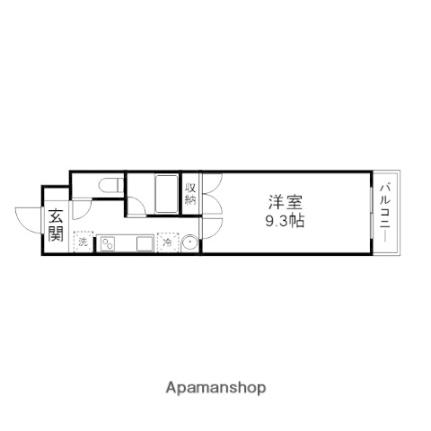 アートプラザ124 3016｜滋賀県草津市野路東４丁目(賃貸マンション1K・3階・26.94㎡)の写真 その2