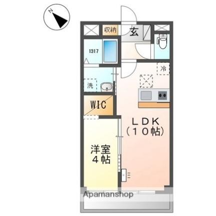 仮称）大津市月輪2丁目マンション 102｜滋賀県大津市月輪２丁目(賃貸アパート1LDK・1階・36.00㎡)の写真 その2