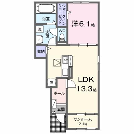 プレミール 103｜滋賀県大津市今堅田２丁目(賃貸アパート1LDK・1階・50.01㎡)の写真 その2