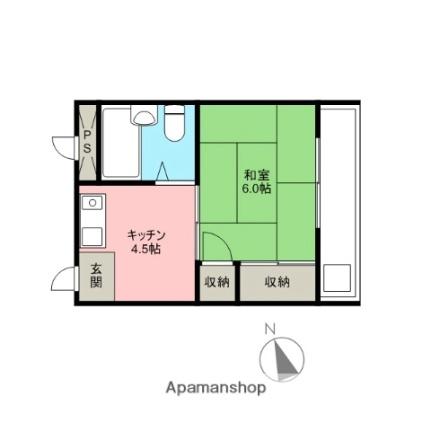 さくらハイツ 106｜滋賀県彦根市戸賀町(賃貸マンション1DK・1階・25.00㎡)の写真 その2