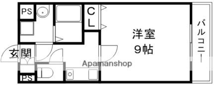 ダイナックＶ 206｜滋賀県大津市今堅田２丁目(賃貸アパート1K・2階・27.00㎡)の写真 その2