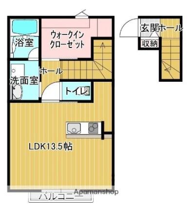 イストワール西今II 202｜滋賀県彦根市西今町(賃貸アパート1R・2階・40.03㎡)の写真 その2