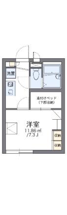 レオパレス池州町 203｜滋賀県彦根市池州町(賃貸アパート1K・2階・20.27㎡)の写真 その2