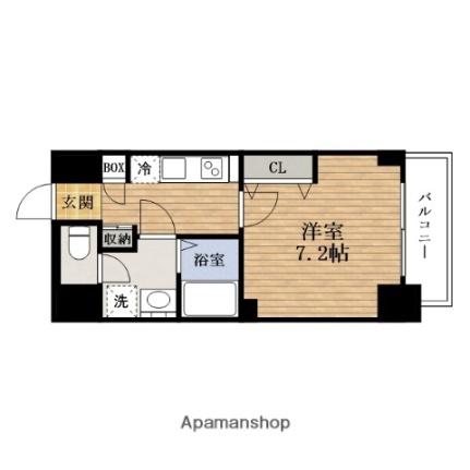 大阪府大阪市西区本田１丁目(賃貸マンション1K・6階・24.52㎡)の写真 その2