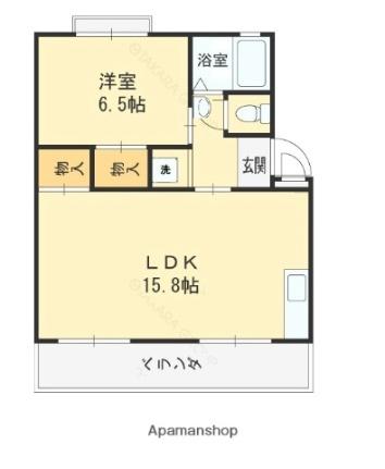 大阪府寝屋川市寿町(賃貸マンション1LDK・5階・50.62㎡)の写真 その2