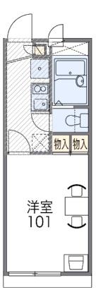 レオパレスＫＹ 204｜大阪府茨木市鮎川１丁目(賃貸アパート1K・2階・19.87㎡)の写真 その2