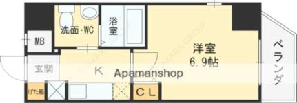 Ｍ’プラザ小阪駅前 507｜大阪府東大阪市小阪１丁目(賃貸マンション1K・5階・23.34㎡)の写真 その2