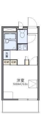 レオパレスソレイユII 107｜大阪府東大阪市西岩田４丁目(賃貸マンション1K・1階・20.28㎡)の写真 その2