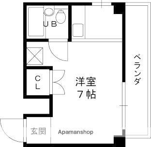 大阪府東大阪市友井３丁目(賃貸マンション1R・2階・20.00㎡)の写真 その2