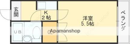 大阪府東大阪市小若江３丁目(賃貸マンション1K・2階・17.00㎡)の写真 その2