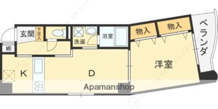 幸田マンション新深江 302｜大阪府大阪市東成区大今里南４丁目(賃貸マンション1LDK・3階・40.80㎡)の写真 その2