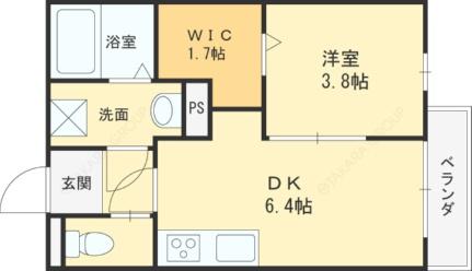 プレミール御幸 201号室｜大阪府東大阪市御幸町(賃貸アパート1DK・2階・28.71㎡)の写真 その2