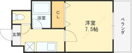 シティーヴェローナ 706｜大阪府東大阪市長田東３丁目(賃貸マンション1K・7階・22.87㎡)の写真 その2