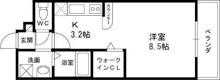 アンプルール　光明池 107｜大阪府和泉市伏屋町４丁目(賃貸アパート1R・1階・29.81㎡)の写真 その2