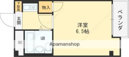 ハーモニーハイツ石井 306｜大阪府東大阪市花園東町２丁目(賃貸マンション1K・3階・17.47㎡)の写真 その2