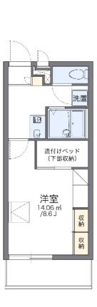 レオパレスソレイユIII 305｜大阪府東大阪市西岩田４丁目(賃貸マンション1K・3階・23.18㎡)の写真 その2