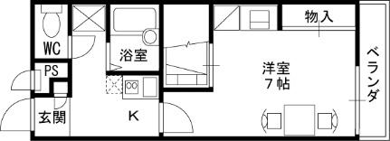 レオパレスグリチーネ 314｜大阪府八尾市西高安町３丁目(賃貸マンション1K・3階・23.18㎡)の写真 その2