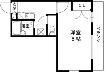 レオパレスジュネス 201｜大阪府東大阪市若江南町４丁目(賃貸マンション1K・2階・24.84㎡)の写真 その2