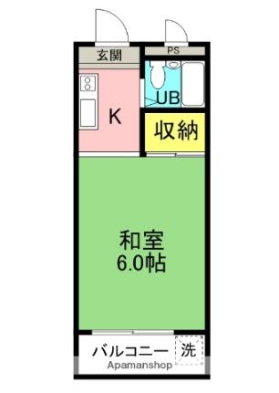 第2三島ハイツ 302｜大阪府寝屋川市点野１丁目(賃貸マンション1K・3階・18.00㎡)の写真 その2