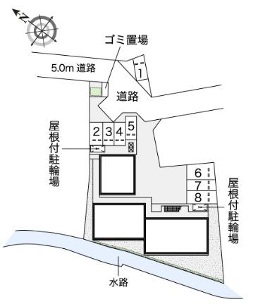 レオパレスたんぽぽ 105｜大阪府枚方市都丘町(賃貸アパート1K・1階・19.87㎡)の写真 その14