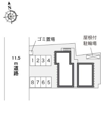 レオパレスヒカリ 109｜大阪府寝屋川市寿町(賃貸アパート1K・1階・19.87㎡)の写真 その21