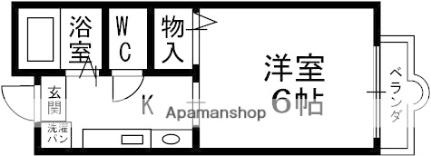 京阪プリンスマンション 406｜大阪府寝屋川市萱島南町(賃貸マンション1K・4階・18.00㎡)の写真 その2