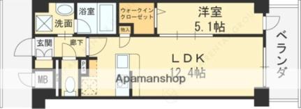 ＳＡＫＵＲＡ　Ｈｉｌｌｓ八尾 302 ｜ 大阪府八尾市桜ヶ丘２丁目（賃貸マンション1LDK・3階・42.14㎡） その2