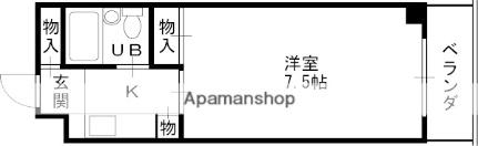 大阪府堺市東区野尻町(賃貸マンション1K・3階・19.17㎡)の写真 その2