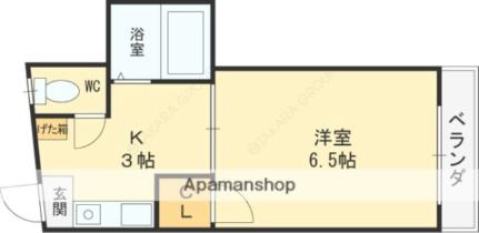 シャルマン大枝 207｜大阪府守口市大枝南町(賃貸マンション1K・2階・20.00㎡)の写真 その2