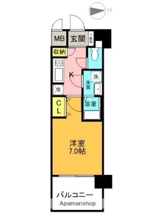 スプランディッド放出 902｜大阪府大阪市鶴見区放出東３丁目(賃貸マンション1K・9階・23.14㎡)の写真 その2