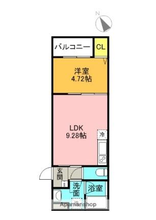 オーサムハウス城東 201｜大阪府大阪市城東区新喜多東２丁目(賃貸アパート1LDK・2階・33.12㎡)の写真 その2