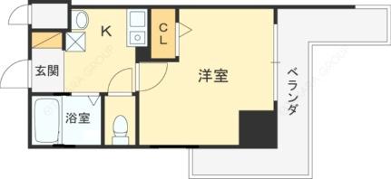 エスリード福島駅前 806｜大阪府大阪市福島区福島６丁目(賃貸マンション1K・8階・21.71㎡)の写真 その2