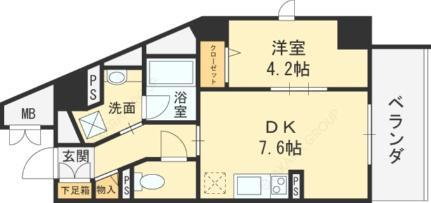 フォルテ福島 501｜大阪府大阪市福島区福島７丁目(賃貸マンション1DK・5階・35.62㎡)の写真 その2