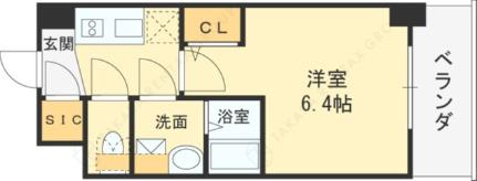 アドバンス西梅田ビオス 0302｜大阪府大阪市北区大淀北１丁目(賃貸マンション1K・3階・22.40㎡)の写真 その2