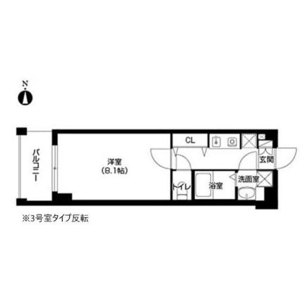 大阪府大阪市北区天満２丁目(賃貸マンション1K・3階・25.71㎡)の写真 その2