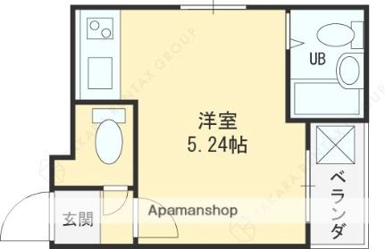 小阪駅前ヴィラデステ 505｜大阪府東大阪市小阪本町１丁目(賃貸マンション1R・5階・16.00㎡)の写真 その2