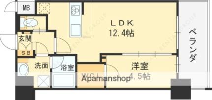 ソルテラスＯＳＡＫＡ　ＥＡＳＴ　ＧＡＴＥ 609｜大阪府東大阪市中野南(賃貸マンション1LDK・6階・40.04㎡)の写真 その2