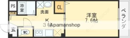 ハイツレバランス 209｜大阪府東大阪市吉松２丁目(賃貸マンション1K・2階・25.60㎡)の写真 その2