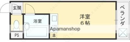 リバーサイドハウス ｜大阪府東大阪市菱屋西１丁目(賃貸マンション1R・4階・17.00㎡)の写真 その2